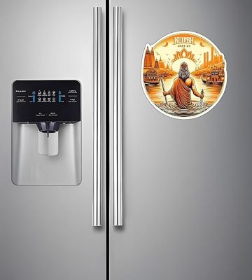 KUMBH Mela Fridge Magnet Refrigerator Stylish Magnet Office, Almirah, & Home Decor Indian Culture & Souvenir Magnet
