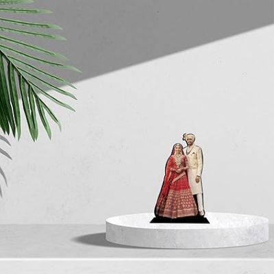 Wedding Couple Cutout Photo Caricature Customized with Your Photos Best Gift for Newly Married Couple Gift for Husband Wife Friend Wedding Decor