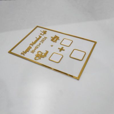 Personalized Couple Thumb Print Frames Gifts for Wedding Anniversary & Newly Married Couple