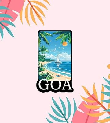 Goa Fridge Magnet Kitchen Refrigerator Home Decor India Travel Souvenir Magnet