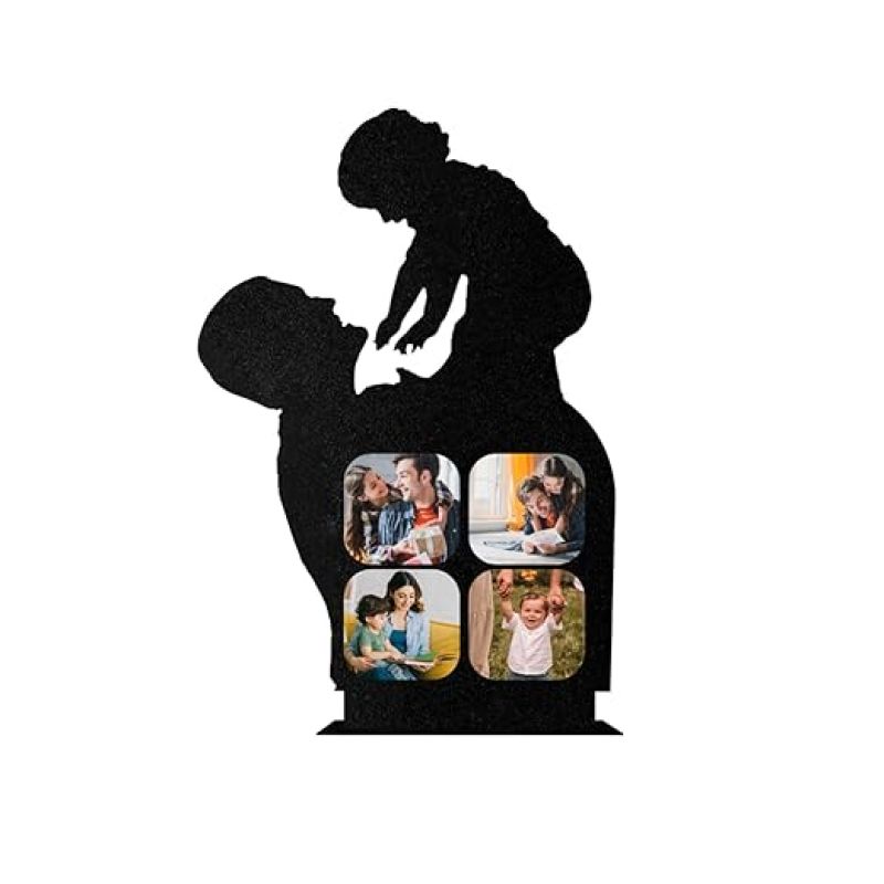 Father Photo Frames Customized with Family Photo Memorable Gifts Mom Dad