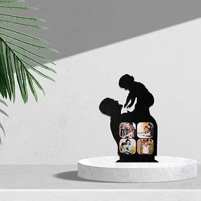 Father Photo Frames Customized with Family Photo Memorable Gifts Mom Dad