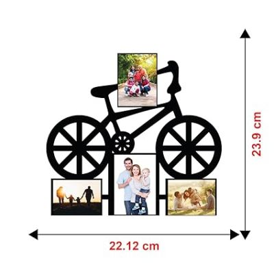 Cycle Shape Family Collage Photo Frame Gift for Family Home Wall Decor kids Room Decor