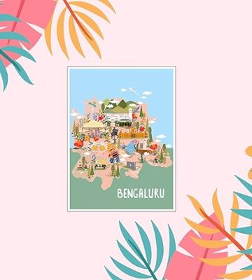 Bengaluru Fridge Magnets Home Kitchen Refrigerator Stylish Decor Item India Country Travel Souvenir Magnet