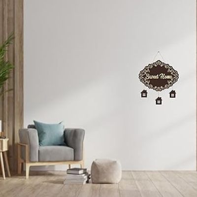 Sweet Home Mdf Wall Hanging  Home, Living, Hall, Bedroom &Office Decoration Wall Hanging New Home Decor Stylish Artworks Wall Hanging Gift Items