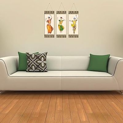 Three Girl Traditional Dancing Wall Hanging Living Room Office Decorative Artwork Wall Hanging & Gifts Item