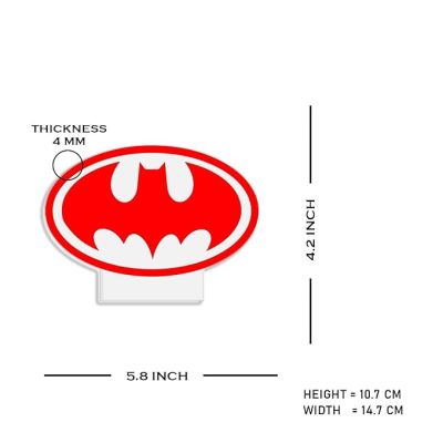 3D Illusion Batman Avengers Night Lamp with Multicolored Light Birthday Gift for Marvel Fans Kids Room Decor Gift for Avengers Lovers