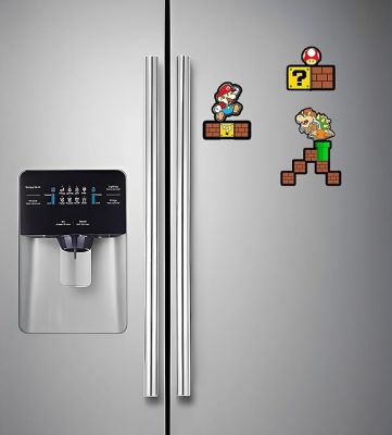 Mario Game character Fridge Magnet Stickers Best Gift For Kids Bedroom & Gaming Room Decor