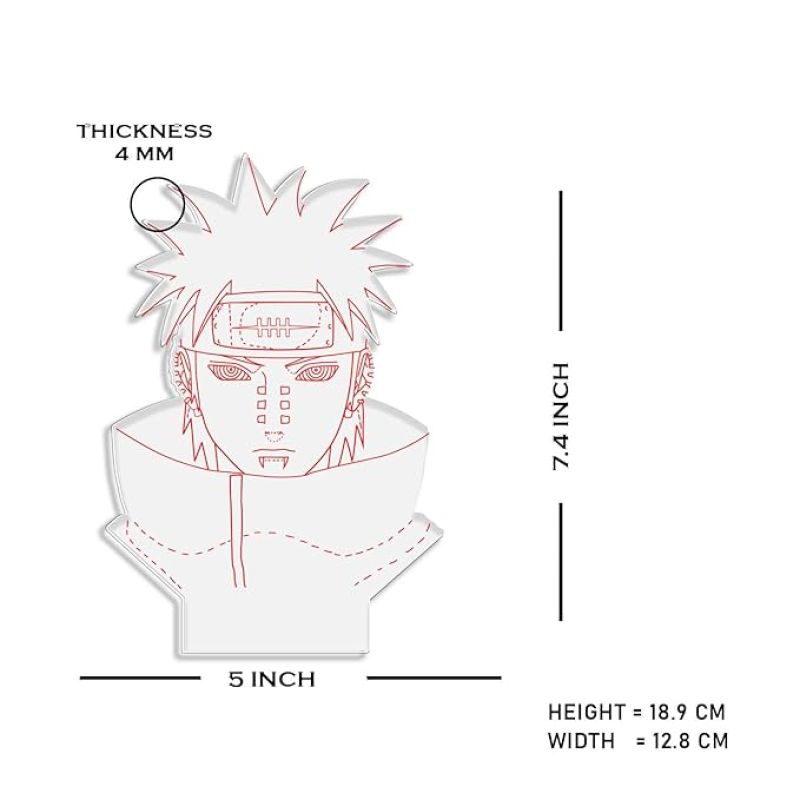 3D Illusion Naruto Uchiha Anime Night lamp with Automatic Color Changing Light Birthday Gifts Anime lover Kids Room Gaming Room Decor