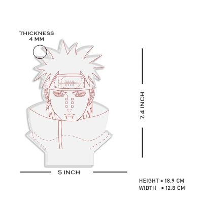 3D Illusion Naruto Uchiha Anime Night lamp with Automatic Color Changing Light Birthday Gifts Anime lover Kids Room Gaming Room Decor