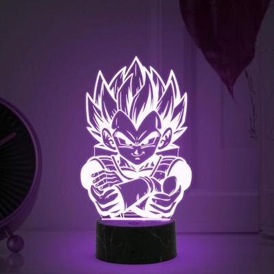 3D Illusion Dragon Ball Night Lamp with Multicolored Light Birthday Gift for Anime Lover Birthday Gift for Kids