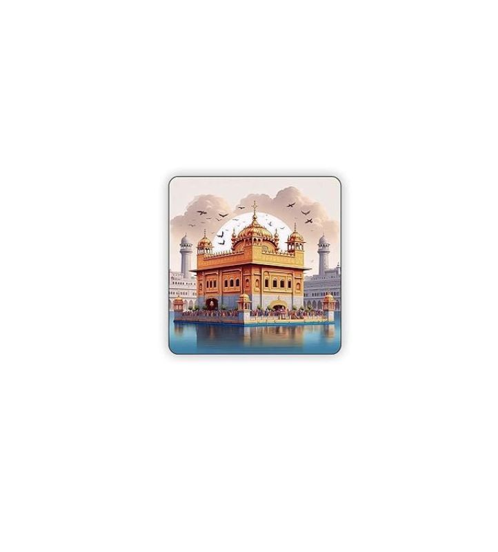 Amritsar Indian State Wooden Fridge Magnet Sticker Almirah, Refrigerator, Home & Kitchen Door Travel Souvenir & Gift Items Magnet