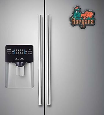 Haryana Indian State Wooden Fridge Magnet Sticker Almirah, Refrigerator, Home & Kitchen Door Travel Souvenir & Gift Items Magnet