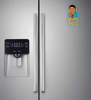 Baba ji ka Thullu Bollywood Theme Funny Dialogue Wooden Fridge Magnet Sticker Refrigerator Kitchen & Home Decoration Items