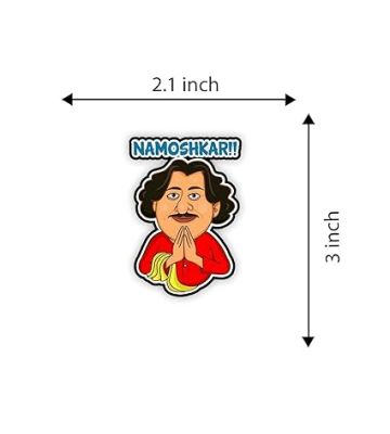 Namoshkar Wooden Fridge Magnet Sticker Refrigerator Kitchen & Home Decoration Items