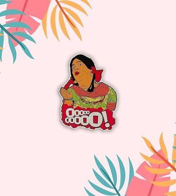 Oooo Oooo Bollywood Theme Funny Wooden Fridge Magnet Sticker Refrigerator Kitchen & Home Decoration Items