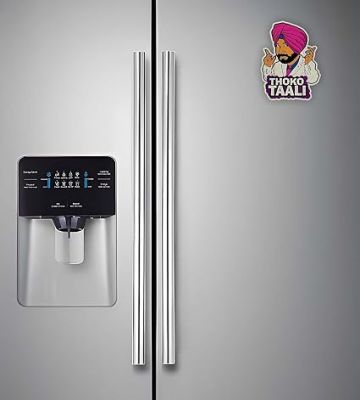 Thoko Taali Bollywood Theme Funny Dialogue Wooden Fridge Magnet Sticker Refrigerator Kitchen & Home Decoration Items