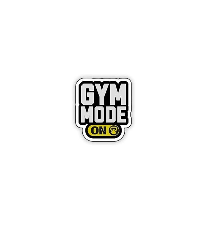 Gym Mood On Wooden Fridge Magnet Stickers Refrigerator, Home & Kitchen Stylish Decor Items  Gift for Gym Lover