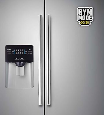 Gym Mood On Wooden Fridge Magnet Stickers Refrigerator, Home & Kitchen Stylish Decor Items  Gift for Gym Lover