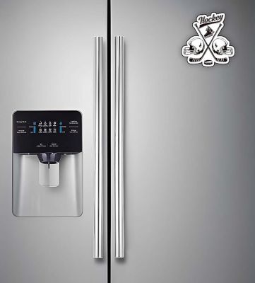 Hockey Wooden Fridge Magnet Stickers Gift for Hockey Sports Lover Perfect Souvenir Gift Kitchen & Home Décor