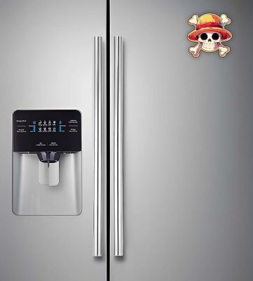 Anime Wooden Fridge Magnet Sticker Gift for Anime Lover Home, Kitchen, Office Decor