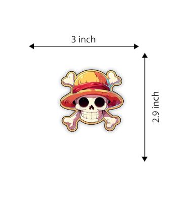Anime Wooden Fridge Magnet Sticker Gift for Anime Lover Home, Kitchen, Office Decor