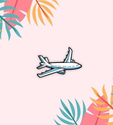 Aeroplane Wooden Fridge Magnet Sticker Kitchen Refrigerator Door Stylish Decorative Items  Souvenir Gift