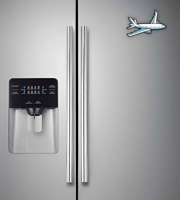 Aeroplane Wooden Fridge Magnet Sticker Kitchen Refrigerator Door Stylish Decorative Items  Souvenir Gift
