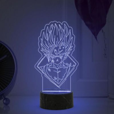 3D Illusion Dragon Ballz Anime Night Lamp with Automatic Color Changing Light Anime Lover Gift Birthday Gift for Anime Fans Anime Home Decor