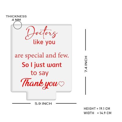 Doctors like you Engraved night lamp with Automatic Color Changing Light Thankyou Gift for Physicians, Gynecologist, Physiotherapist, Dentist