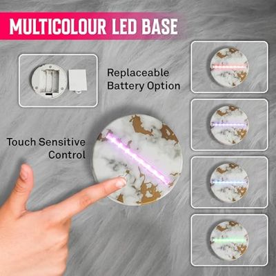 3D Illusion Ganesha God night lamp with Automatic Color Changing Light Religious Gift Items Home Office & Pooja Room Decoration