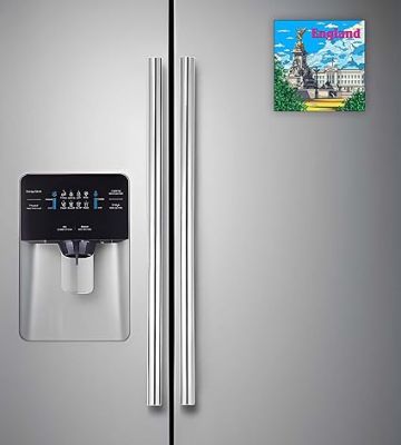 England Country Wooden Fridge Magnet Sticker Refrigerator Door, Home & Kitchen Decor Accessories Travel Souvenir Stylish Gift Item
