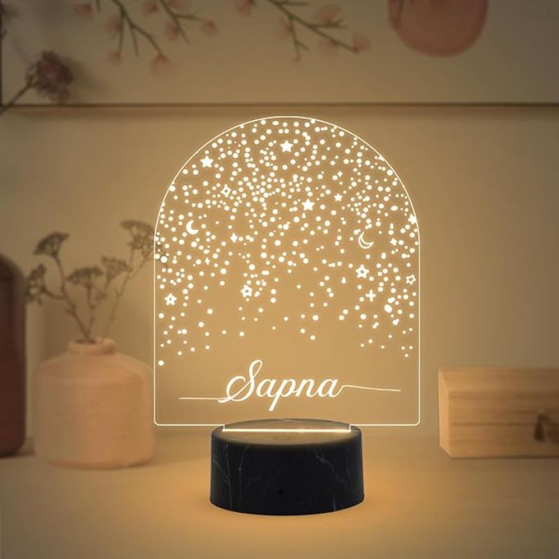 Personalized Name night lamp with Warm White Light Customized with Name Birthday Gift for Kids, Girlfriends, Wife, Friend   Kids Room Decor