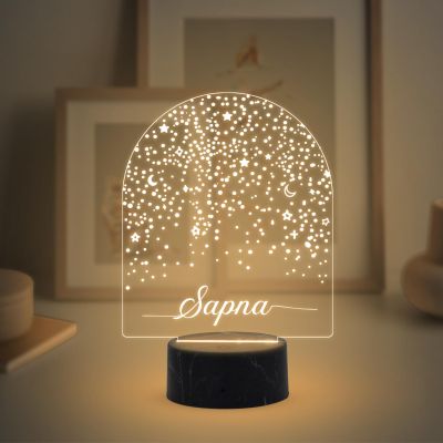 Personalized Name night lamp with Warm White Light Customized with Name Birthday Gift for Kids, Girlfriends, Wife, Friend   Kids Room Decor
