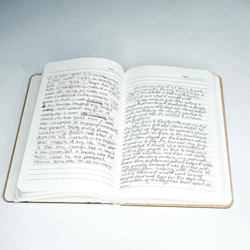 Personalized Wooden Diary, Customized With Name & Logo, Corporate Gift, Diary For Personal Use