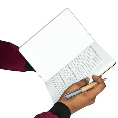 Personalized Wooden Diary, Customized With Name & Logo, Corporate Gift, Diary For Personal Use