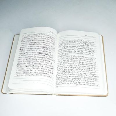 Personalized Wooden Diary, Customized With Name & Logo, Corporate Gift, Diary For Personal Use