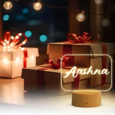 Personalized Name night lamp with Warm White Light Customized Name with Different Font stylish Gift for Anniversary Birthday , Gift for Someone Special , Birthday Gift for Wife Husband