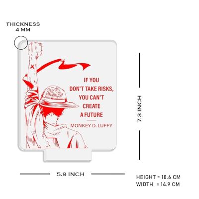 3D Illusion Monkey D. Luffy  night lamp with Warm White Light Gift for Anime Lover & Birthday, Gift for Kids Anime Home Decor