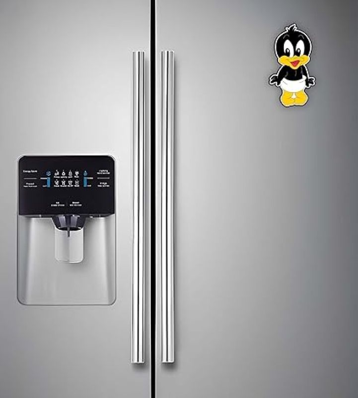 Daffy Duck Wooden Fridge Magnet Sticker Almirah, Refrigerator, Home & Kitchen Decorative Items Gift for Kids