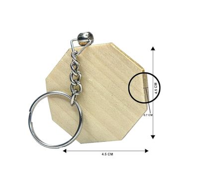 kshatriya Engraved Wooden Keychain For Home & Office Keychain for Men Women Car Bike