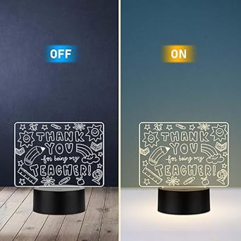 Thankyou for Being My Teacher Memorable Teachers Day Gift for Sir/Madam  Inspirational Gift for Teachers  Warm White Light