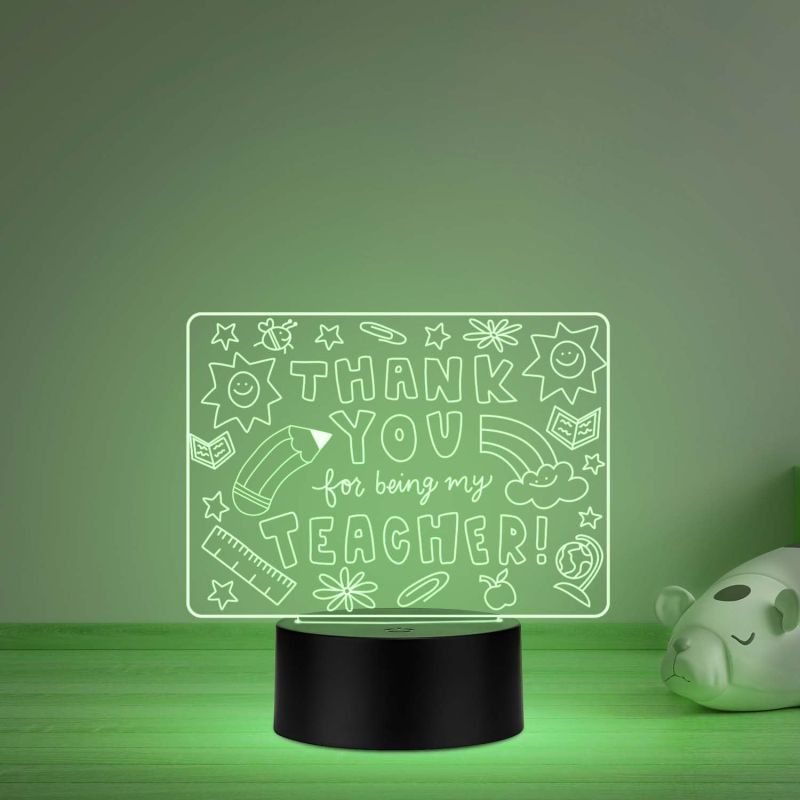 Thankyou for Being My Teacher  Memorable Teachers Day Gift for Sir/Madam Inspirational Gift for Teachers  Multicolored Light