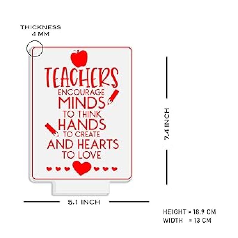 Teachers Day Gift for Your Favorite Teacher Thankyou Gift for Teacher Warm White Light