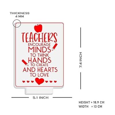 Teachers Day Gift for Your Favorite Teacher Thankyou Gift for Teacher Warm White Light