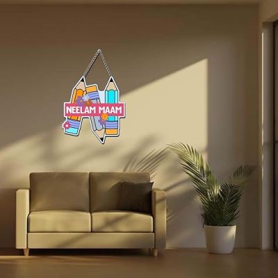 Personalized Wooden Wall Hanging For School Classroom Decor Door Wall Hanging Teachers Day Gift For School Teacher Birthday Gift For Teacher Wall Art