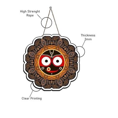 Jagannath Wall Hanging for Living Room, Temple Decoration  Home Décor Item  Religious Decor Item Artworks Decoration Living Room Decor