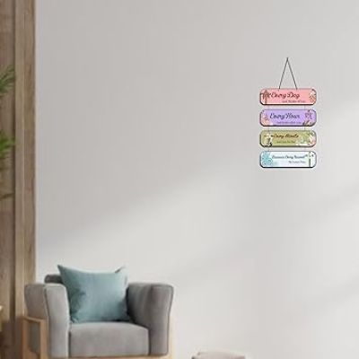 Religious Christian Gift Decoration Every Day God Thinks Of You Quote Wall Hanging Bible Verse Wall Hanging For Home Decoration Gift For Christian Friend
