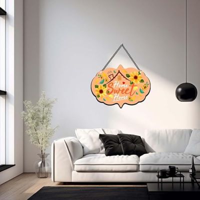 Home Sweet Home Wall Hanging For Living Room Wall Hangings for Home Decoration Wall Decoration Items for Living Room Home Decor Items