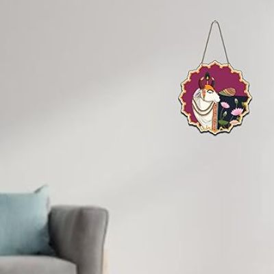 Cow Pichwai Art Wall Hanging Home Decorative For Living Room Office Gift Modern Wall Decoration Accessories for Home Wall Sculpture Modern Decor Items